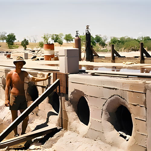 Ivanhoe Crossing 1952